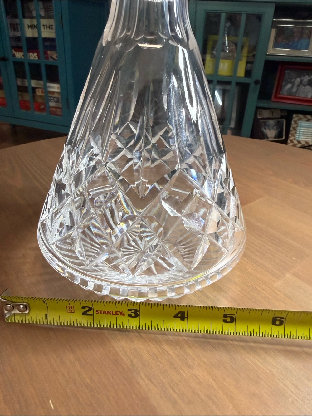 Waterford Cut Crystal Decanter with Faceted Stopper - Clear - Picture 9 of 9